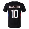 Maillot de Supporter Olympique Lyonnais Alexandre Lacazette 10 Extérieur 2024-25 Pour Enfant